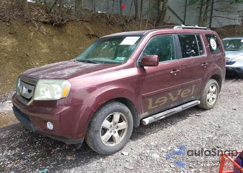 2011 Honda Pilot Ex-L from USA, damaged, VIN 5FNYF4H56BB062905